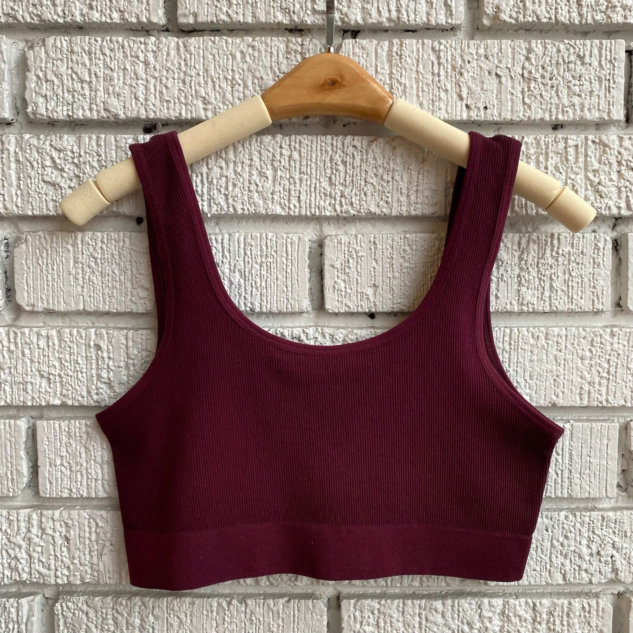 Bamboo Ribbed Bralette