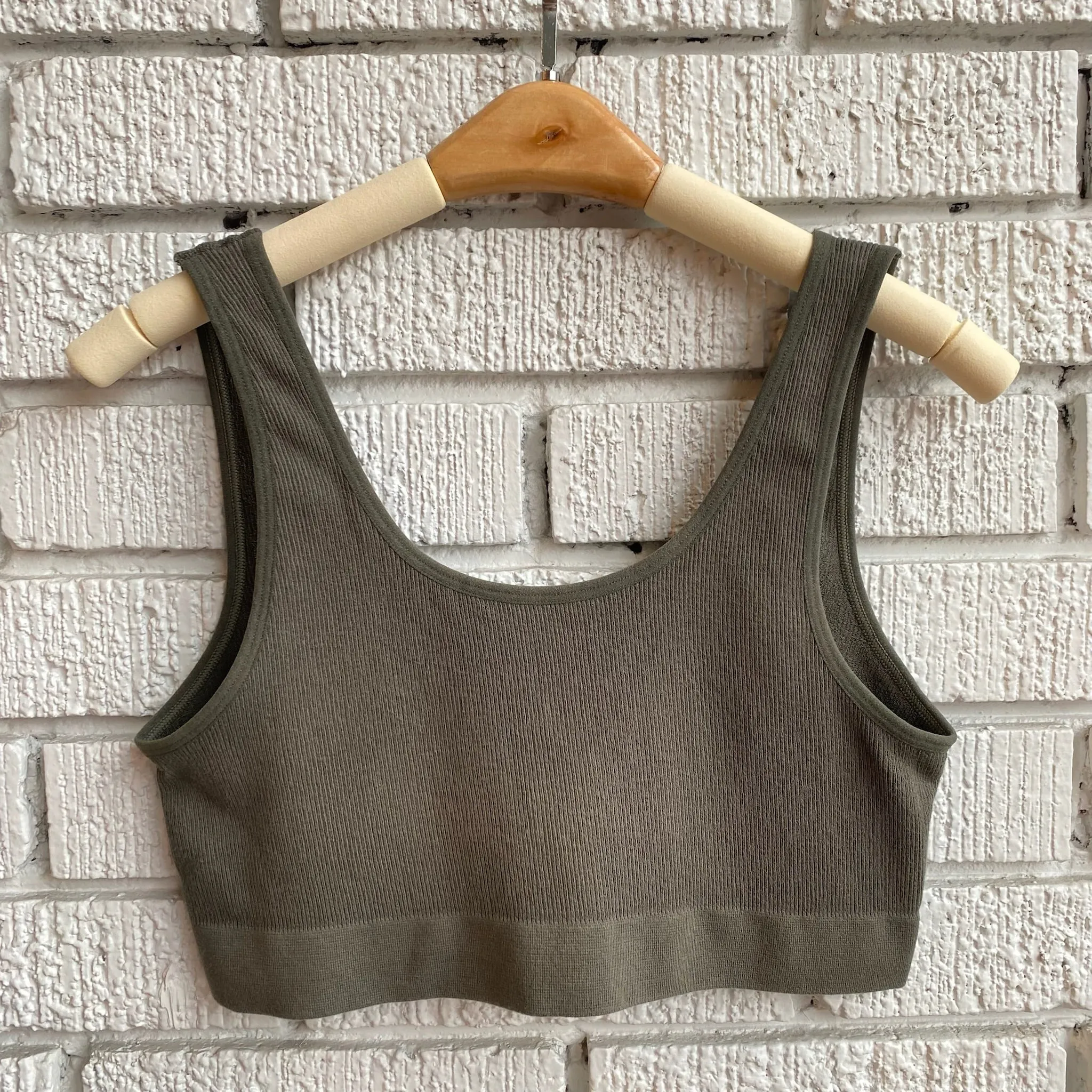 Bamboo Ribbed Bralette