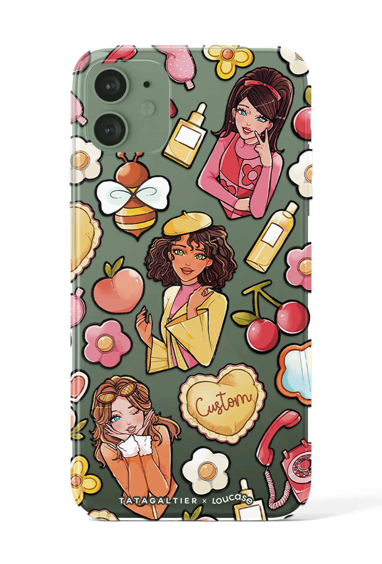 Besties' Pose - KLEARLUX™ Limited Edition Tatagaltier x Loucase Phone Case | LOUCASE