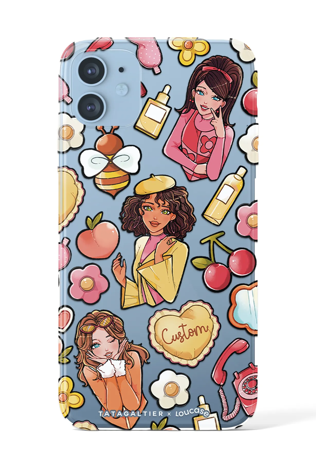 Besties' Pose - KLEARLUX™ Limited Edition Tatagaltier x Loucase Phone Case | LOUCASE