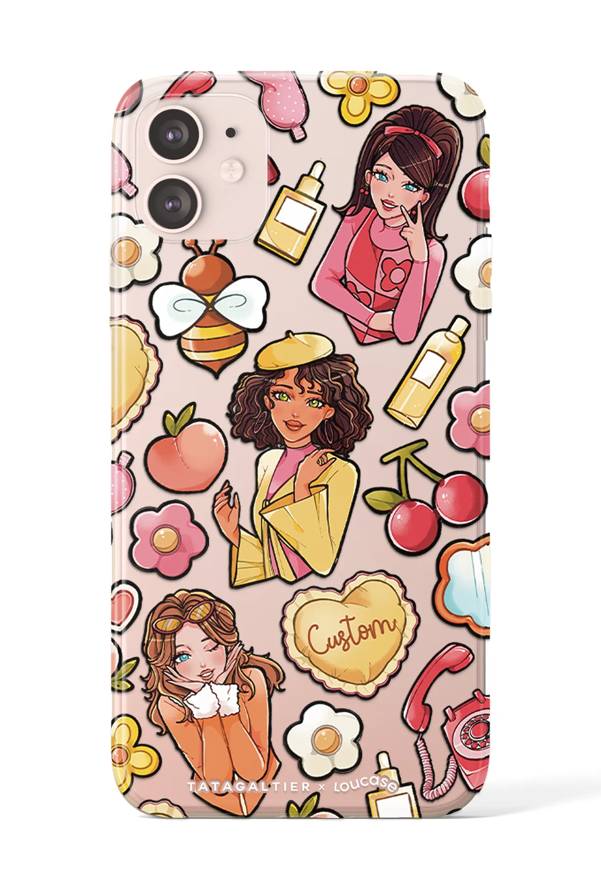 Besties' Pose - KLEARLUX™ Limited Edition Tatagaltier x Loucase Phone Case | LOUCASE