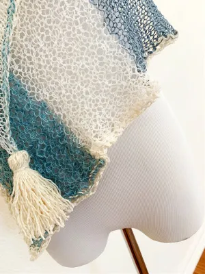 Blue Hues shawl