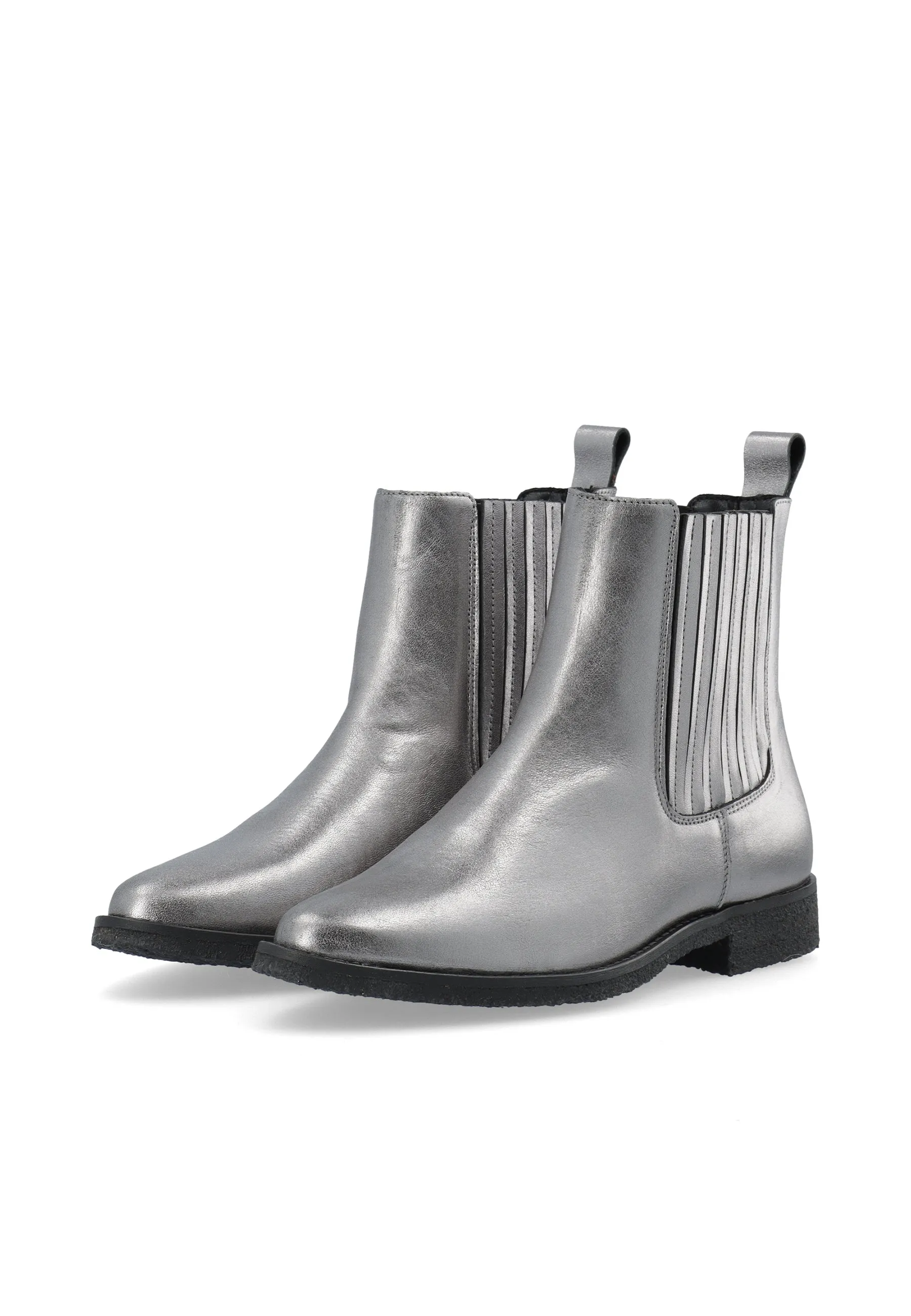 CASAGNES Chelsea Boot Metallic Leather