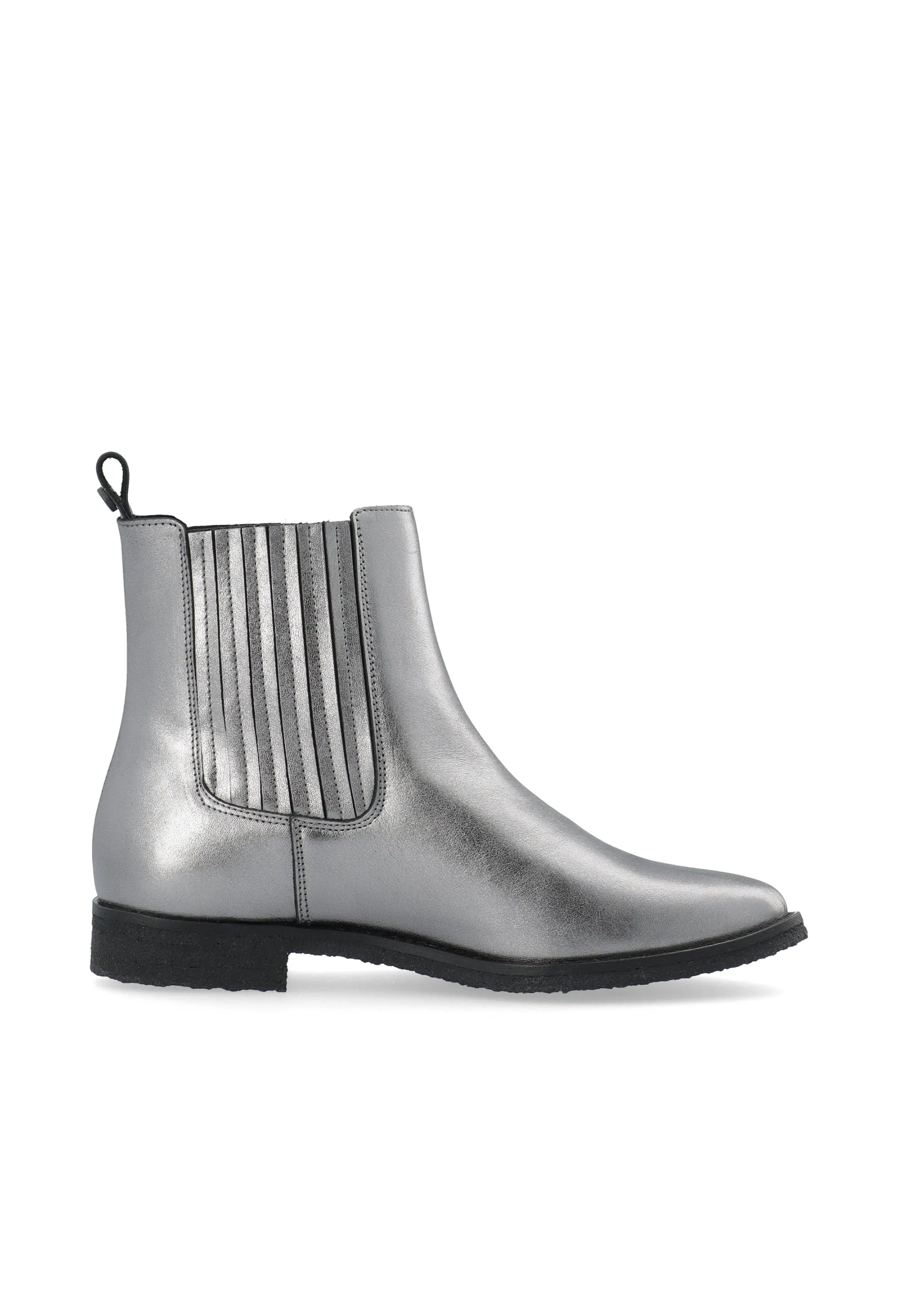 CASAGNES Chelsea Boot Metallic Leather