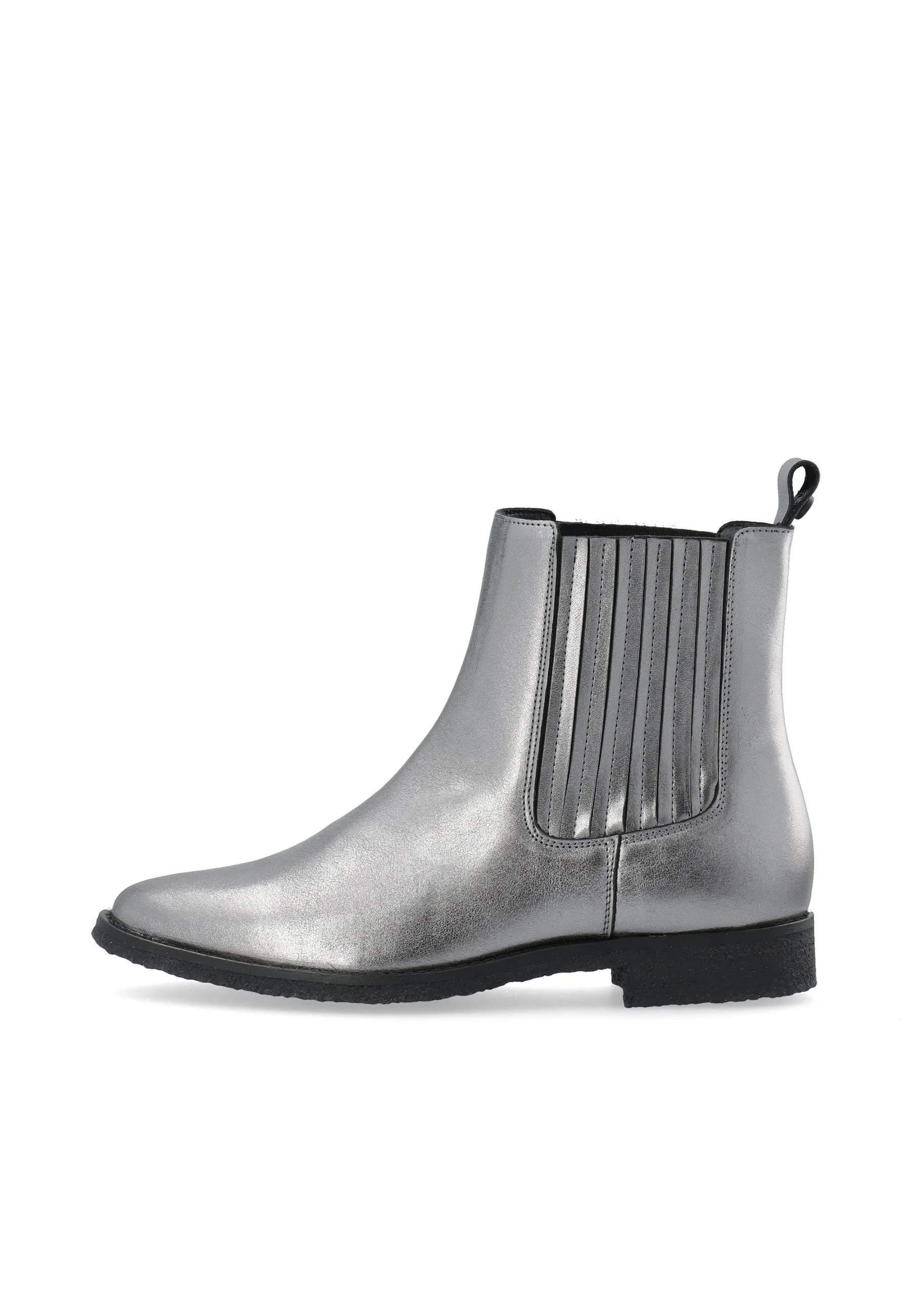 CASAGNES Chelsea Boot Metallic Leather