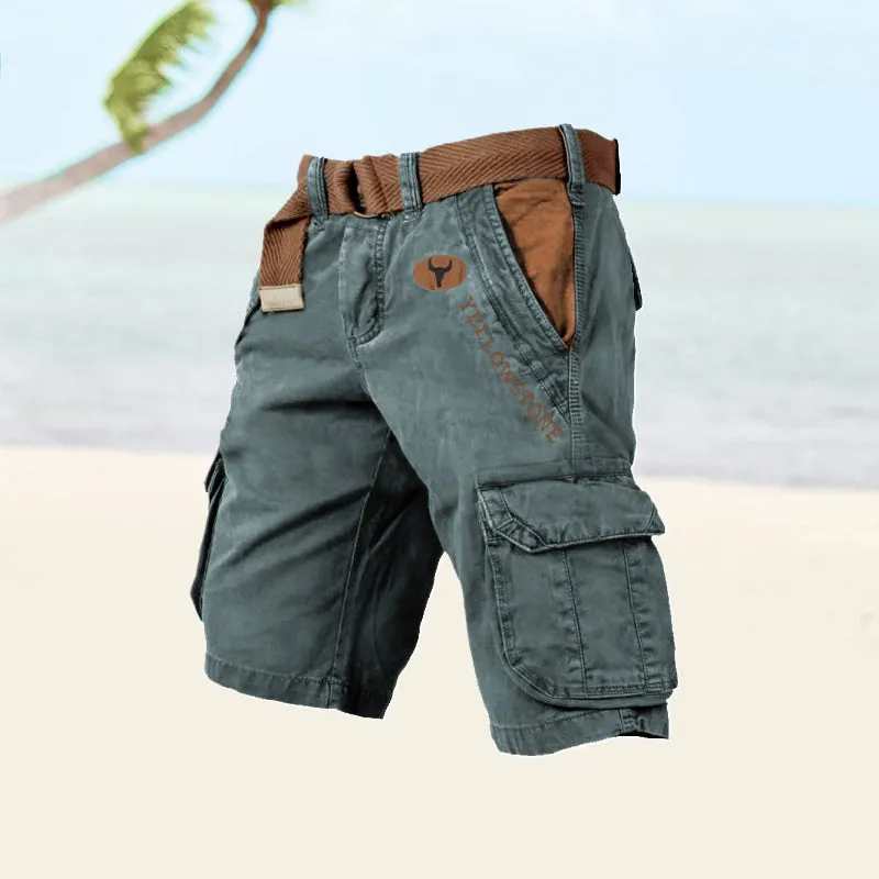 COMFORTABLE CARGO SHORTS FOR MEN