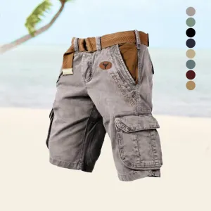 COMFORTABLE CARGO SHORTS FOR MEN