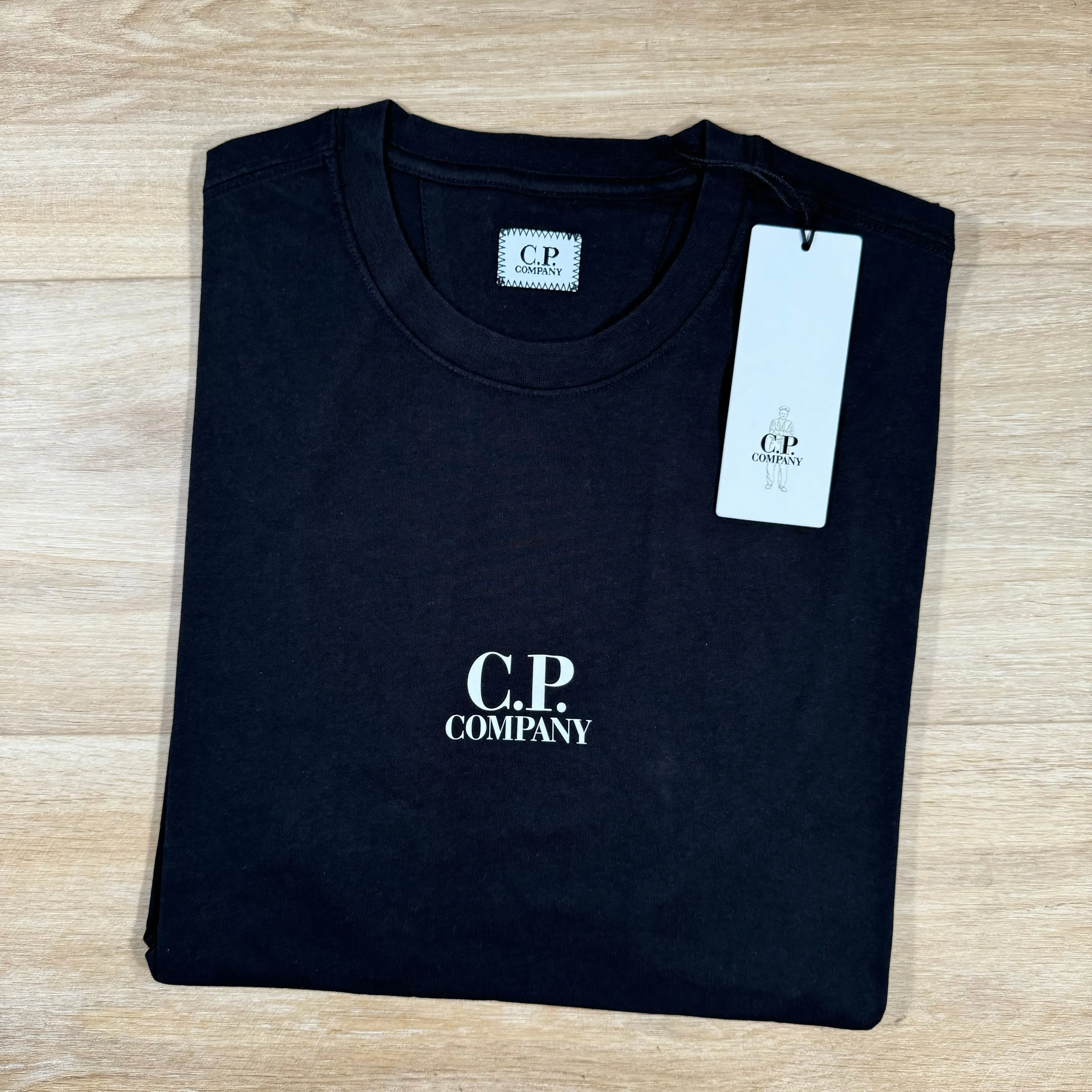 C.P. Company Bold British Sailor T-Shirt in Black