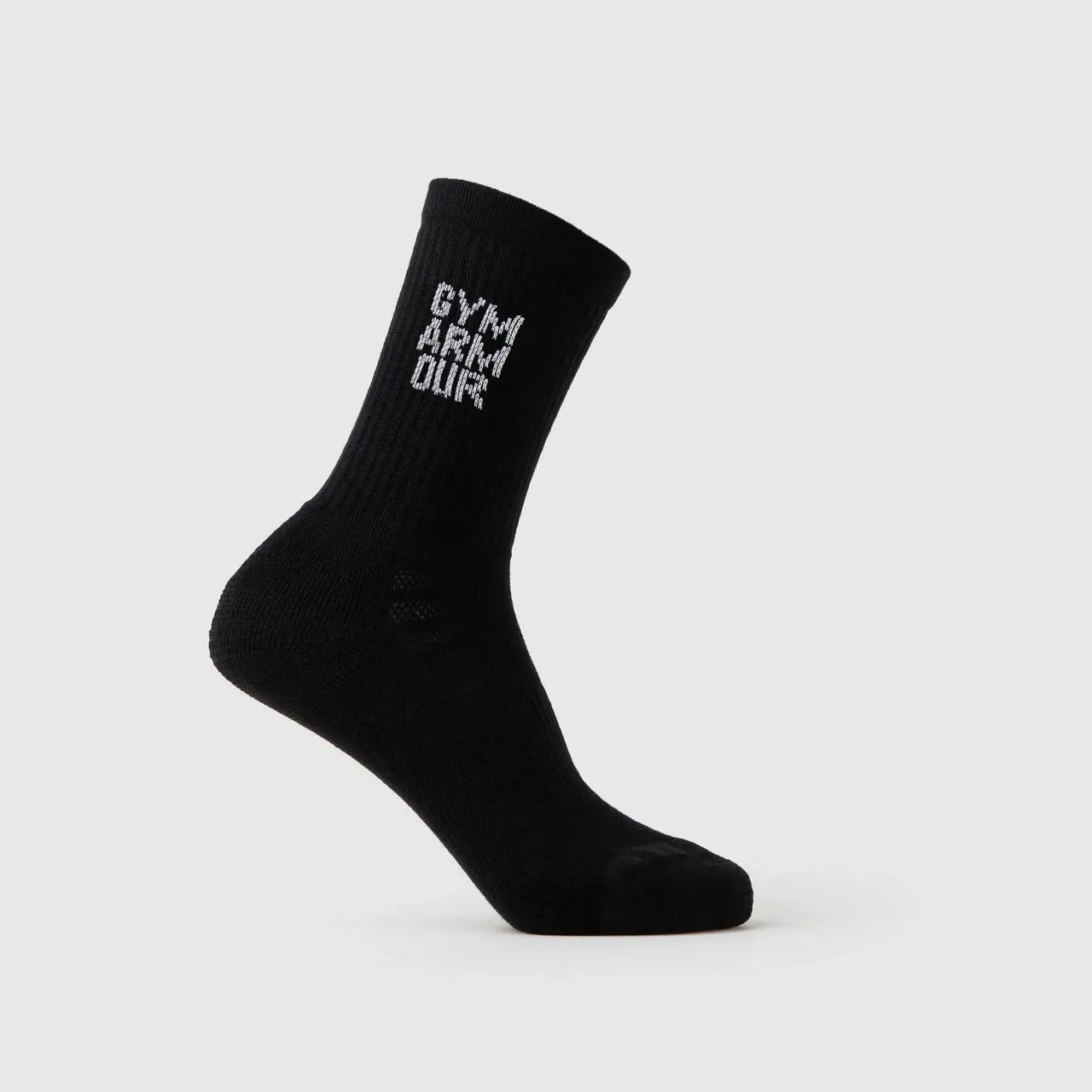 Crew Socks 2Pcs (Black   White)