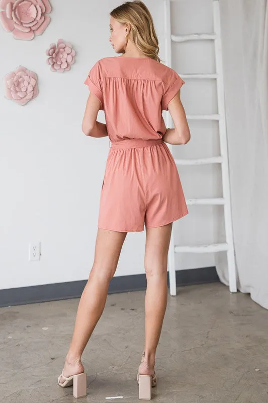 Cutting Ties Romper