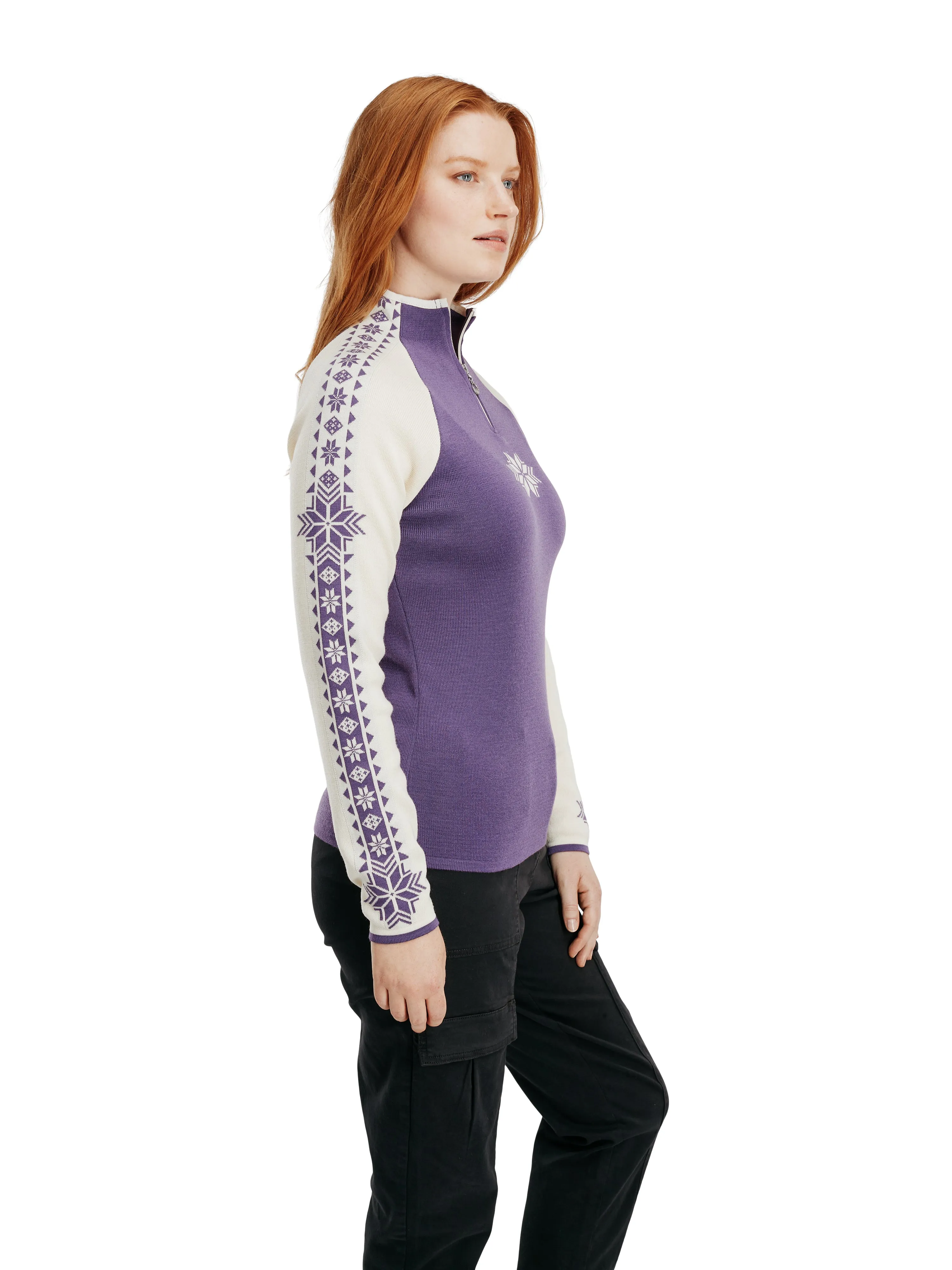 Dale of Norway - Geilo Women's Sweater - Purple