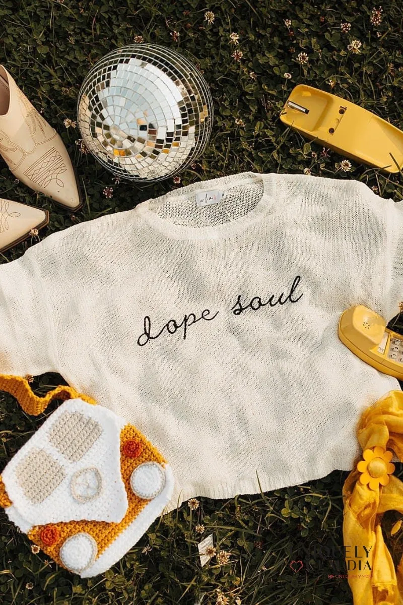 Dope Soul Knit Top