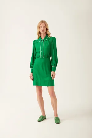 Eleanor Mini Dress Green