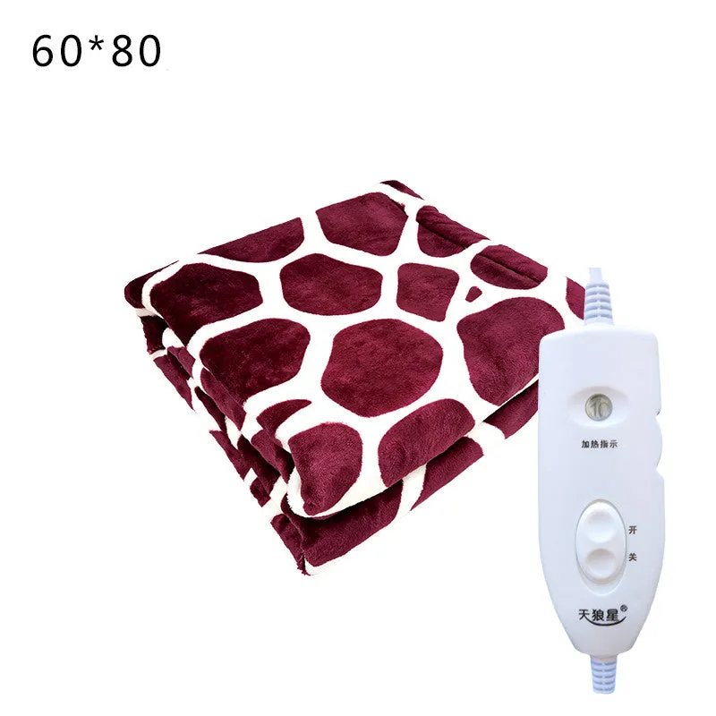 Electric Blanket Body Warmer Winter Single Heated Blanket Thermostat Electric Heating Blanket Carpet Household Beds Heaters Pad