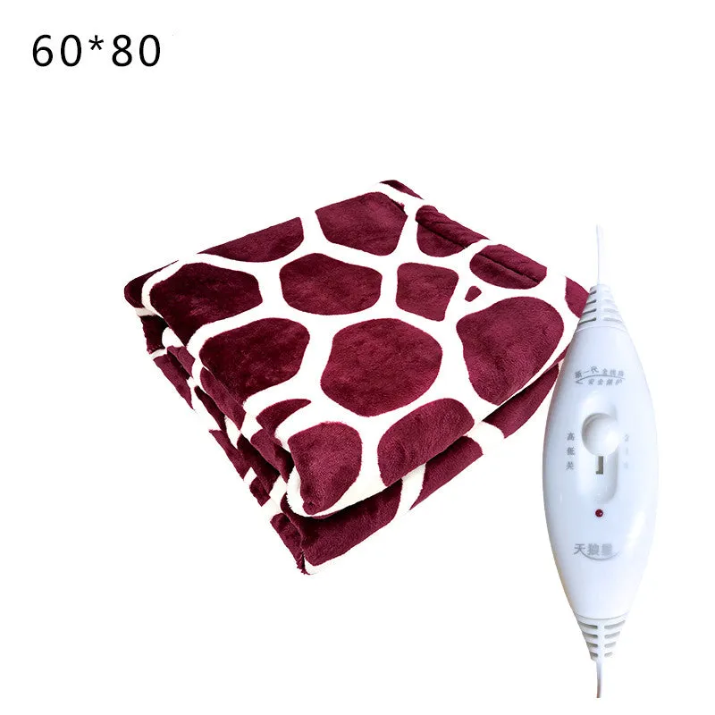 Electric Blanket Body Warmer Winter Single Heated Blanket Thermostat Electric Heating Blanket Carpet Household Beds Heaters Pad