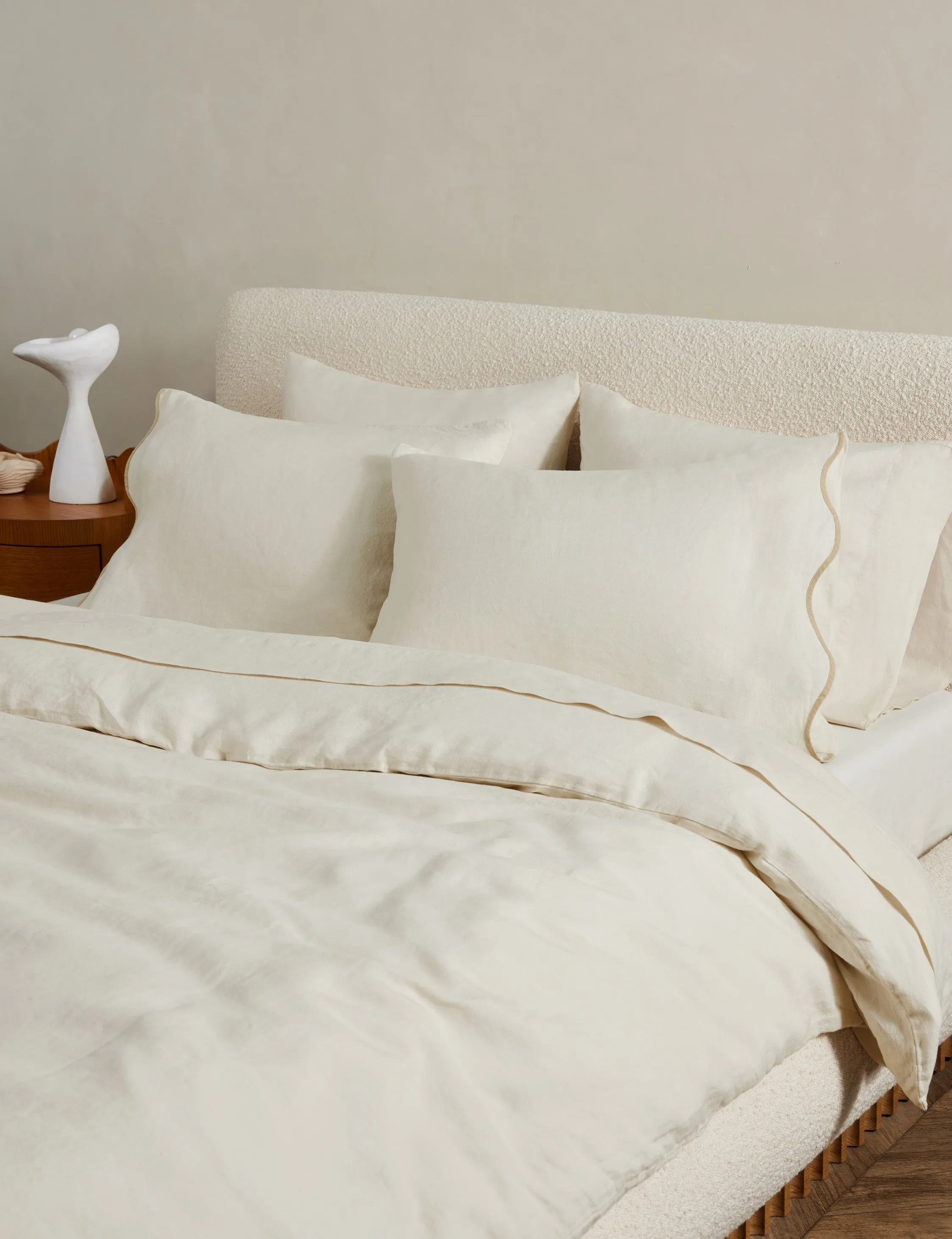 Essie Hemp Duvet Cover by Sarah Sherman Samuel