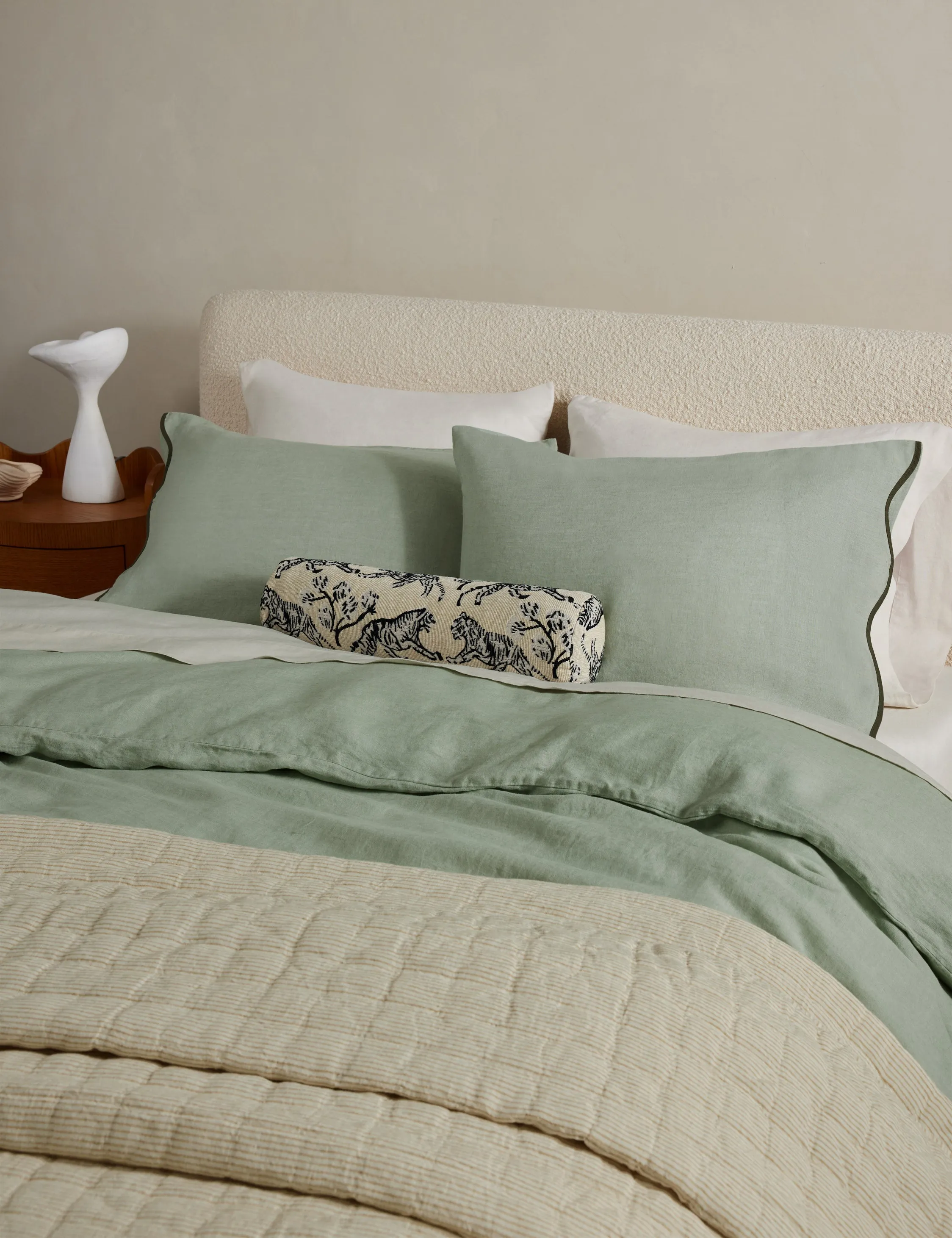 Essie Hemp Duvet Cover by Sarah Sherman Samuel