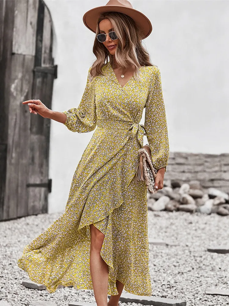 Floral Print Lightweight Dress for Women | Noelle