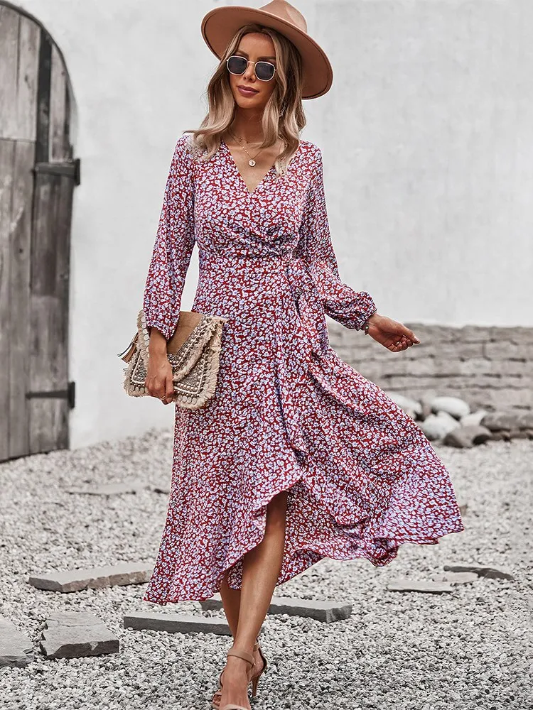 Floral Print Lightweight Dress for Women | Noelle