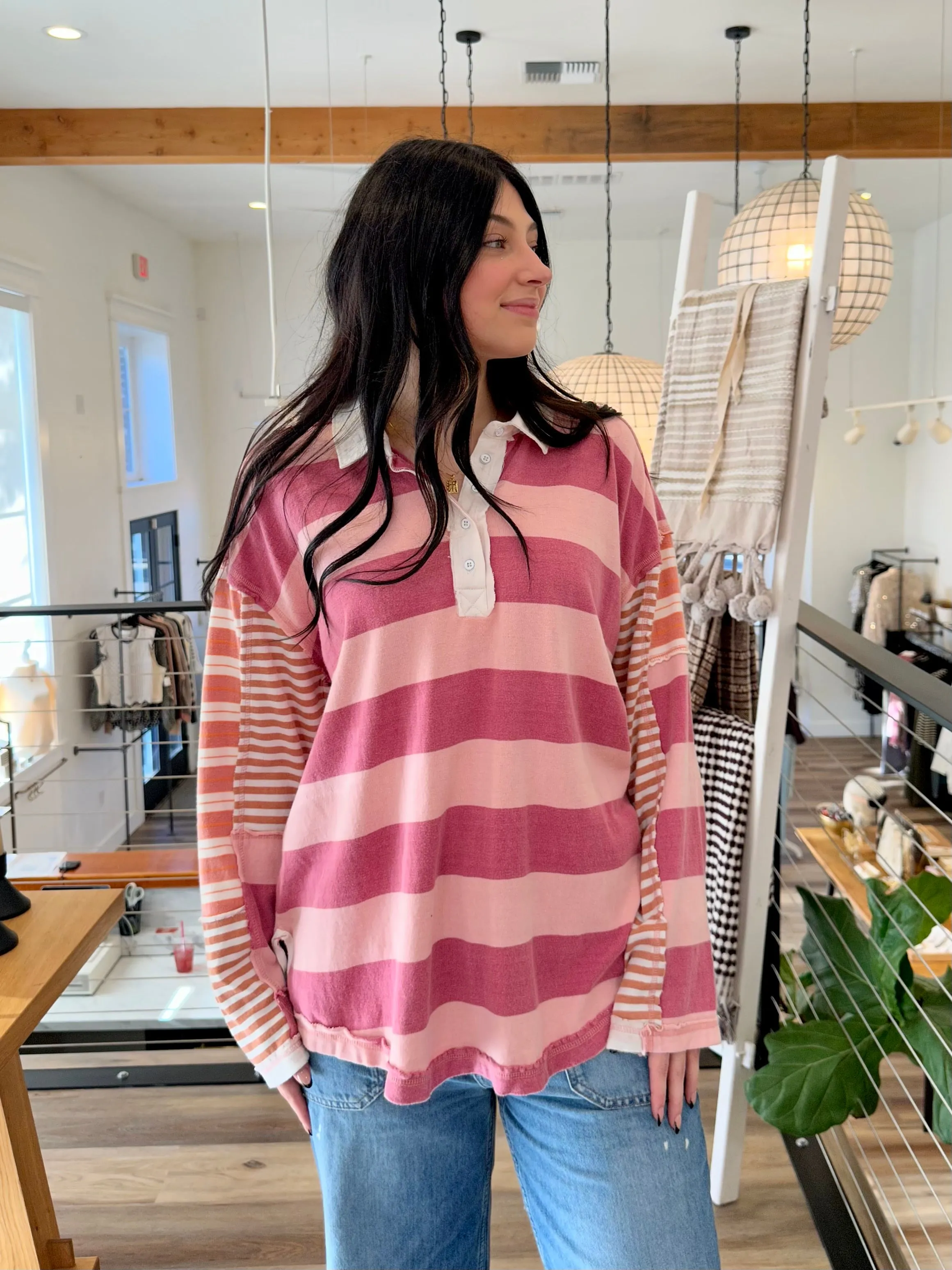 FP Aster Stripe Pullover