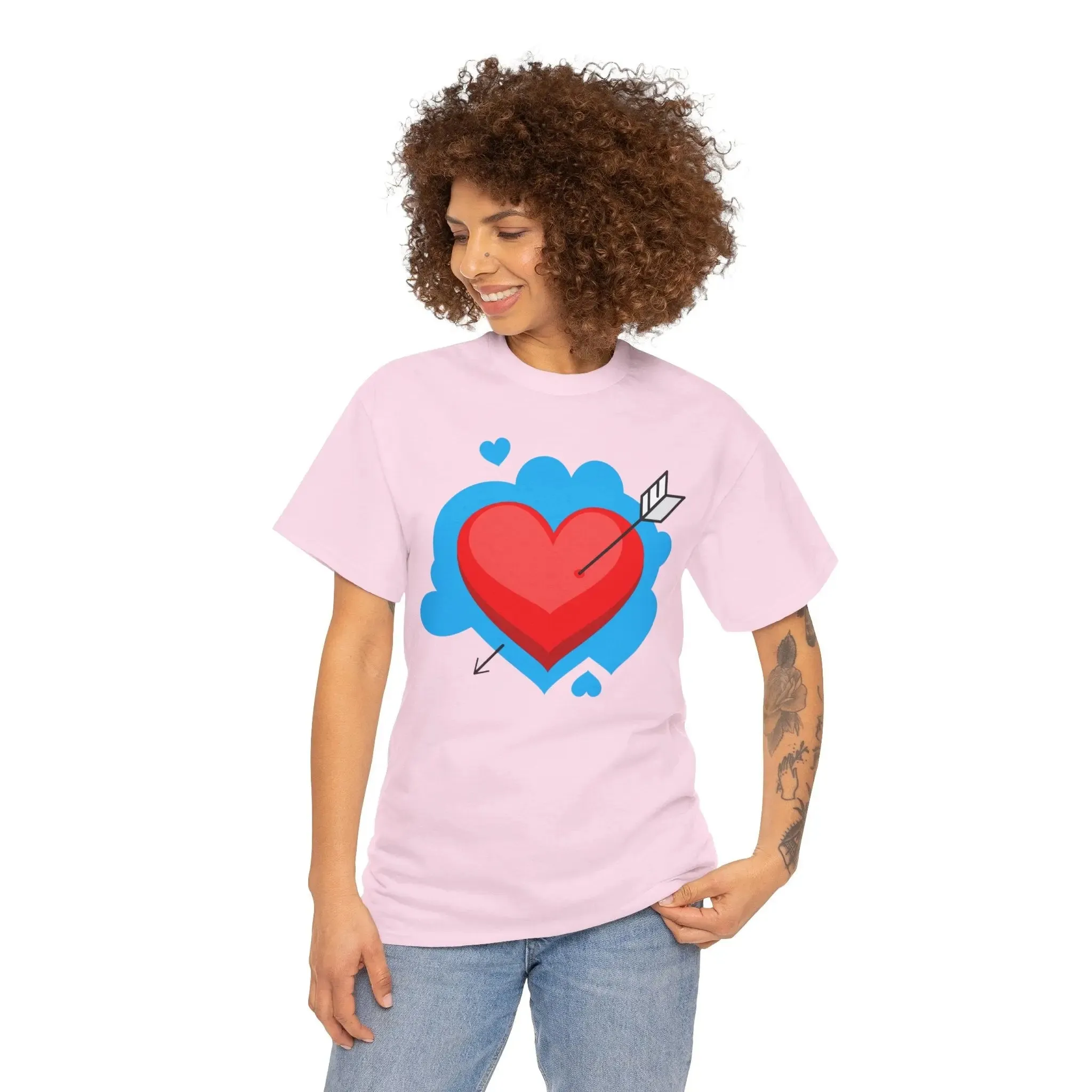 Heart Unisex Cotton T-shirt