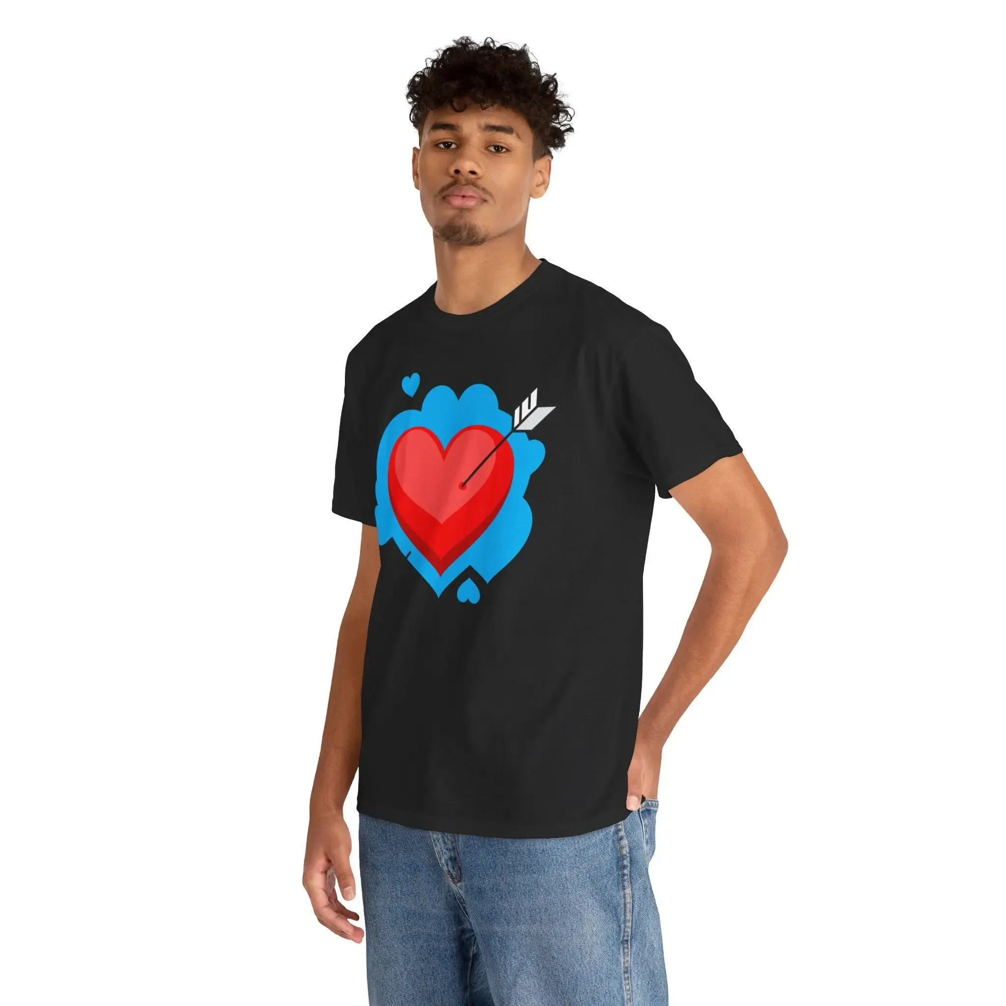 Heart Unisex Cotton T-shirt