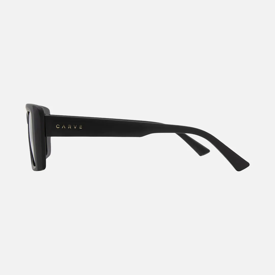 Hey Ho - Matte Black Frame Dark Grey Polarized Lens