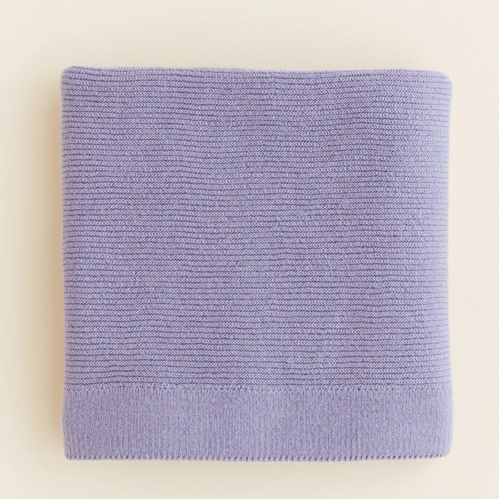 Hvid Gust blanket - 100% Merino wool - Medium thick knit