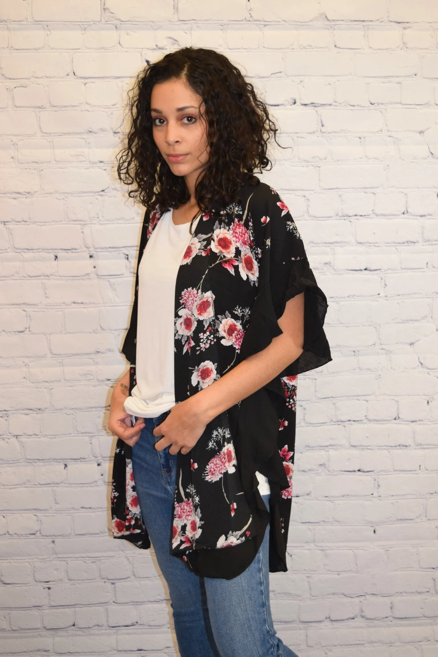 Jack & Missy Floral Kimono