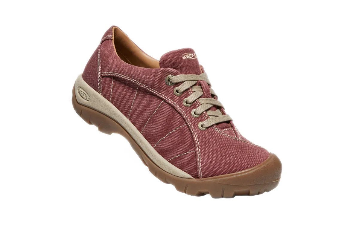 Keen Presidio Canvas B Red Plaza Taupe Womens