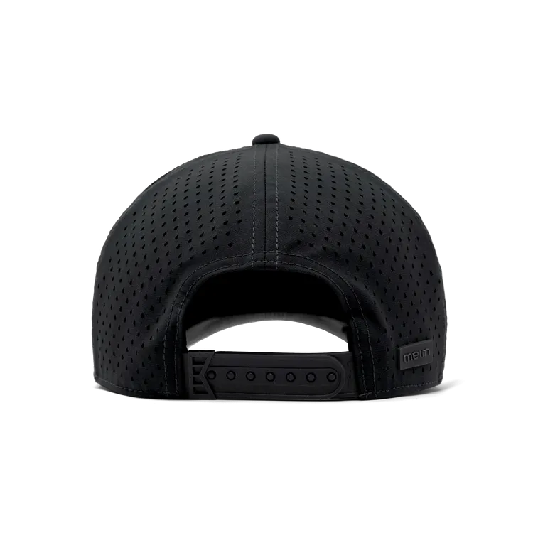 Melin Odyssey Brick Hydro Hat in Black Camo Midnight