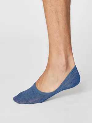 No Show Socks - Denim Blue