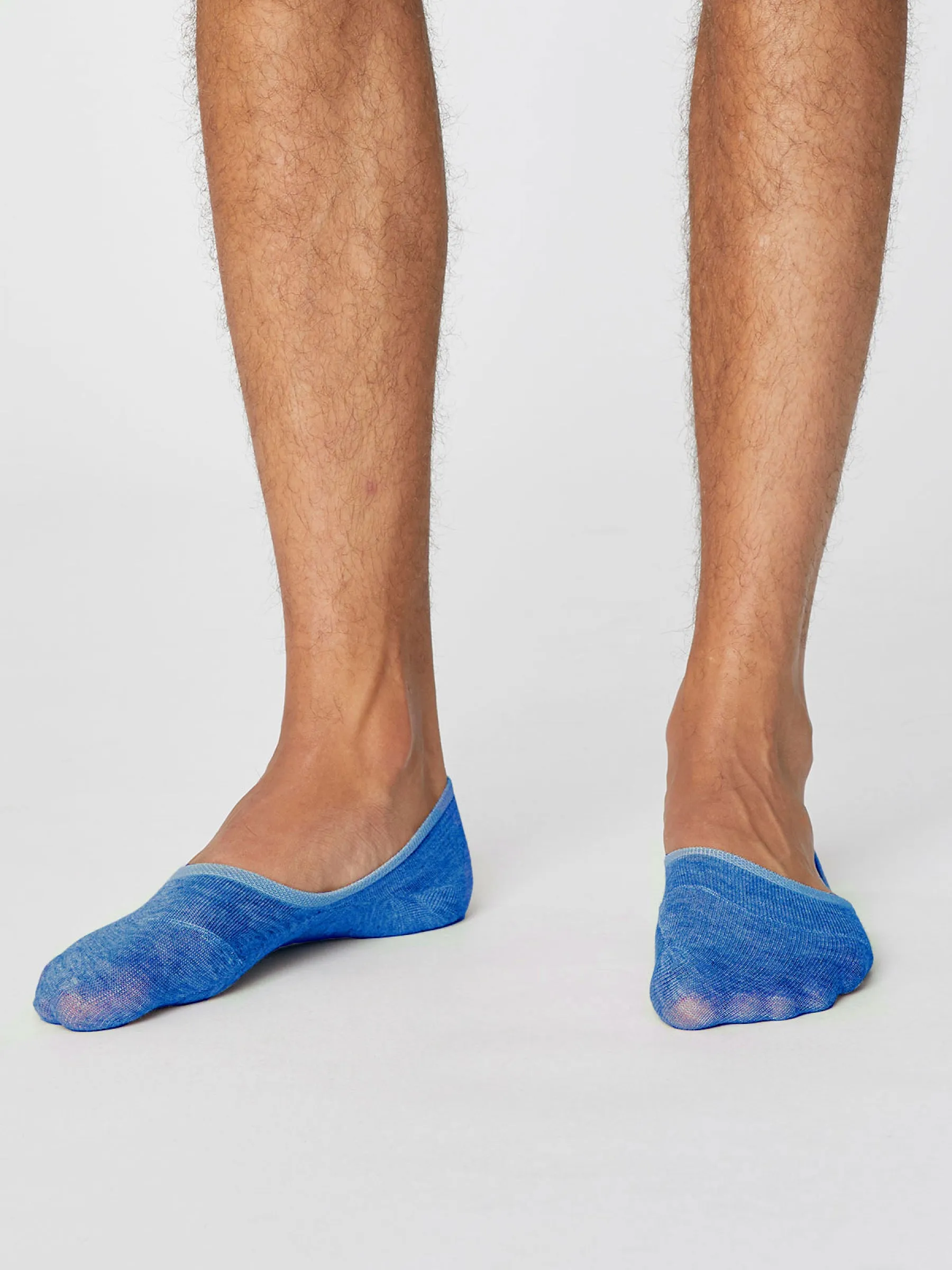 No Show Socks - Denim Blue