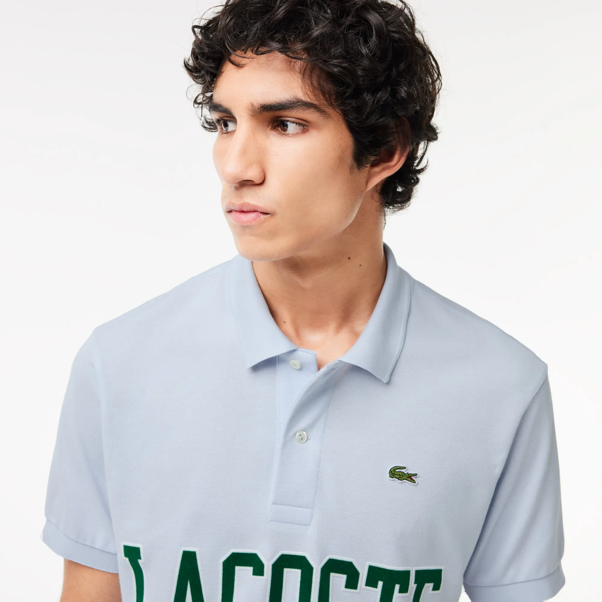 Original L.12.12 Lacoste Flocked Piqué Polo Shirt