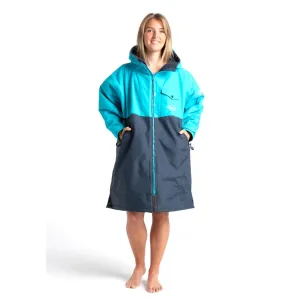 Robie Dry Series Recycled Long Sleeve Changing Robe - India lnk/Blue Atoll