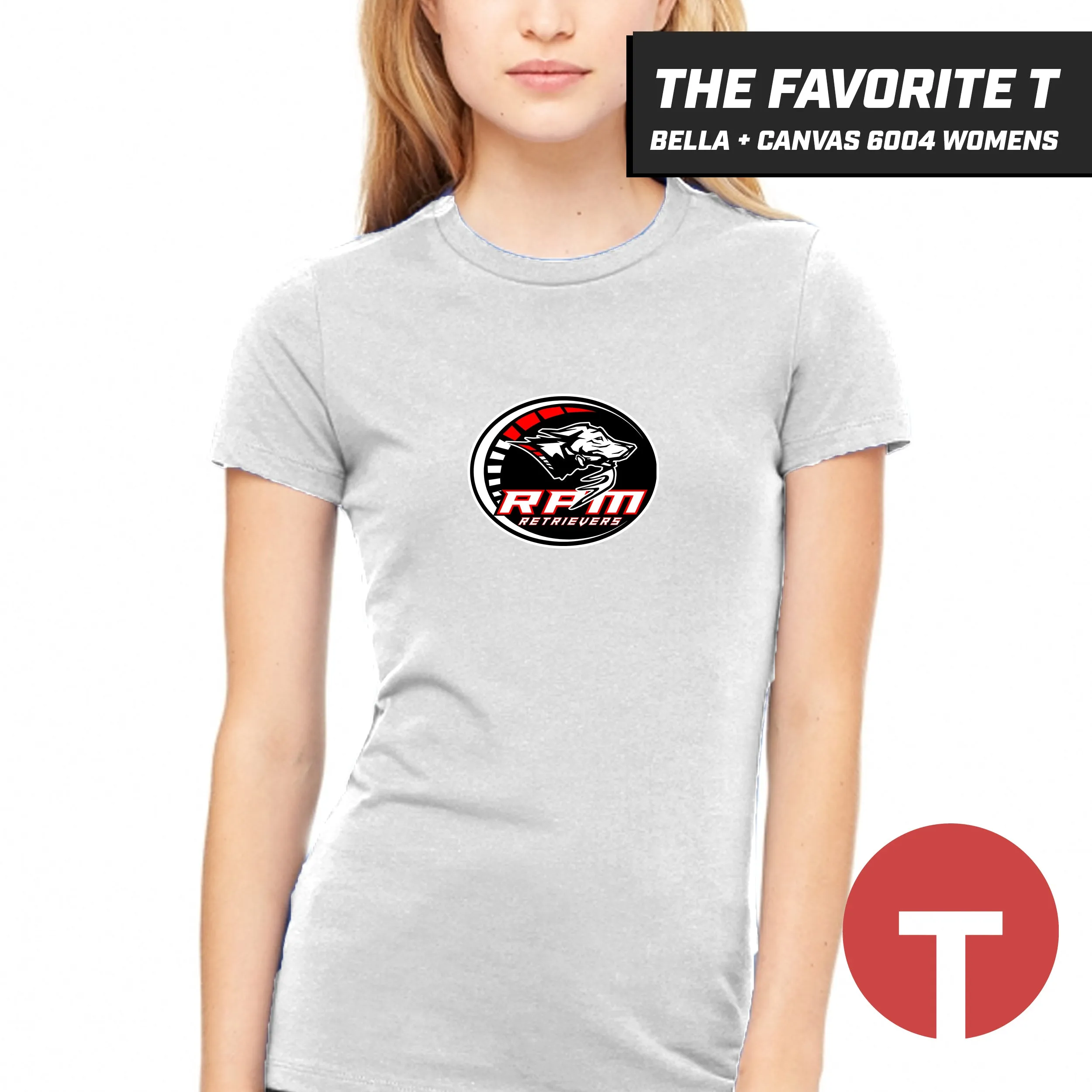 RPM Retrievers - Bella Canvas 6004 Womens "Favorite T"