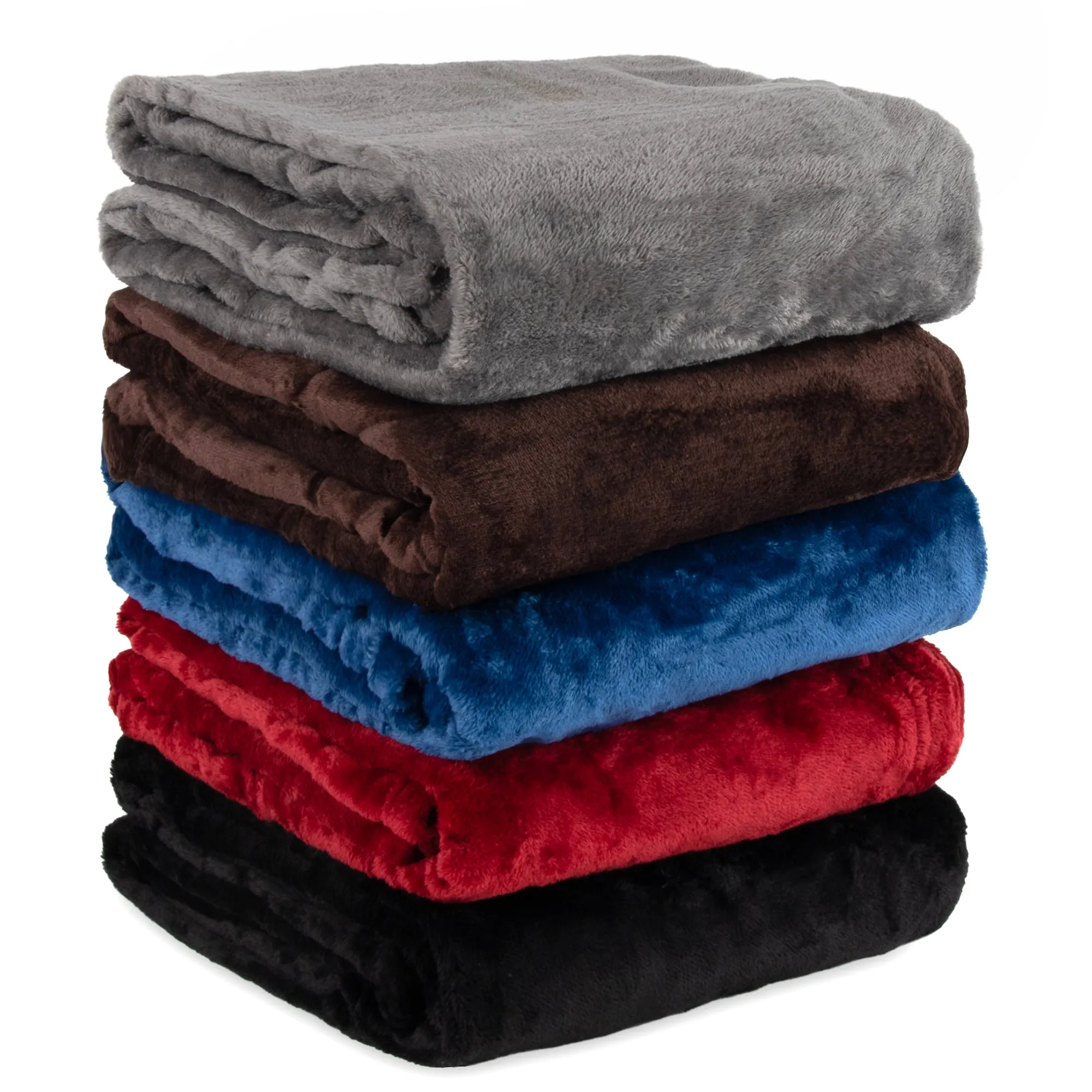 Soft Sherpa Fleece Blankets 50" x 60"