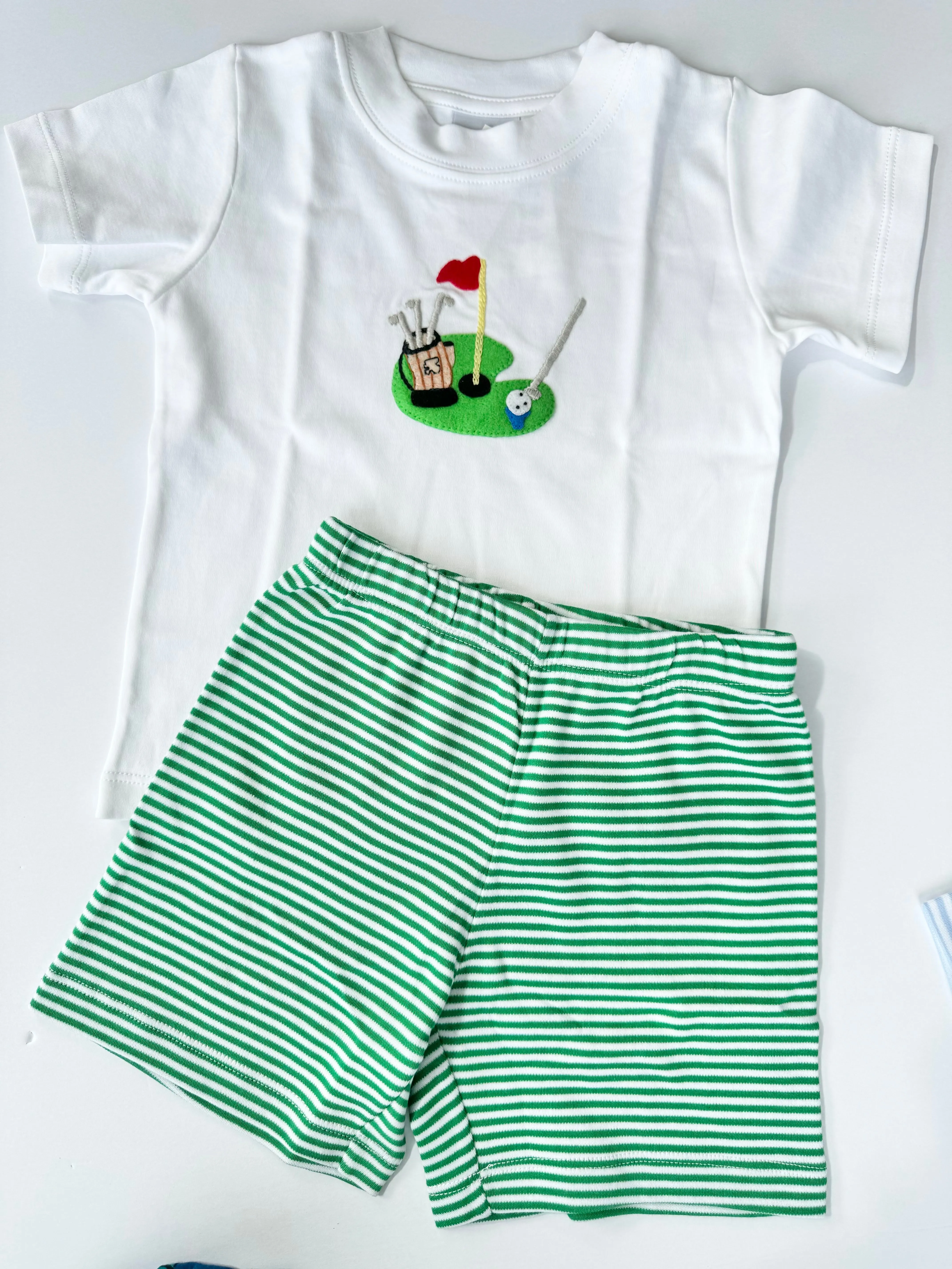 Squiggles - Tee   Short Set - Golf Green