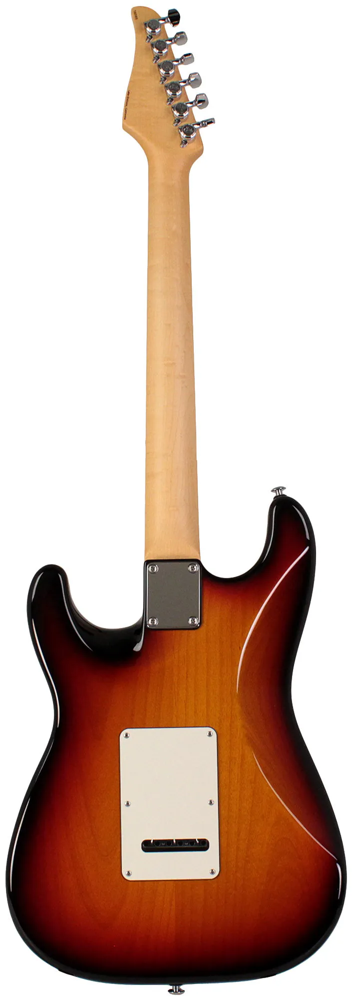 Suhr Classic S HSS Guitar, 3 Tone Burst, Rosewood