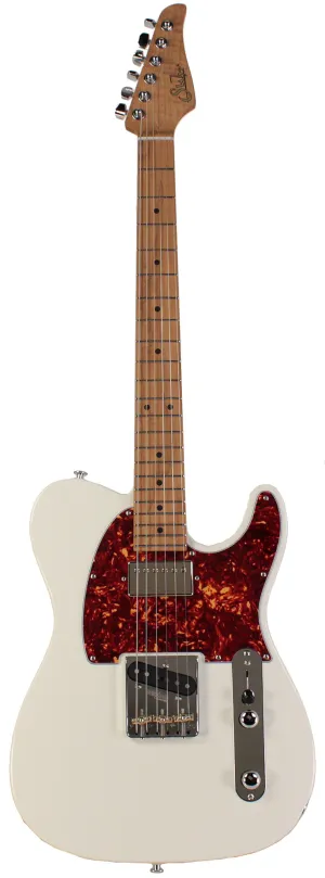 Suhr Select Classic T HS Roasted Guitar, Roasted Neck, Maple, Olympic White