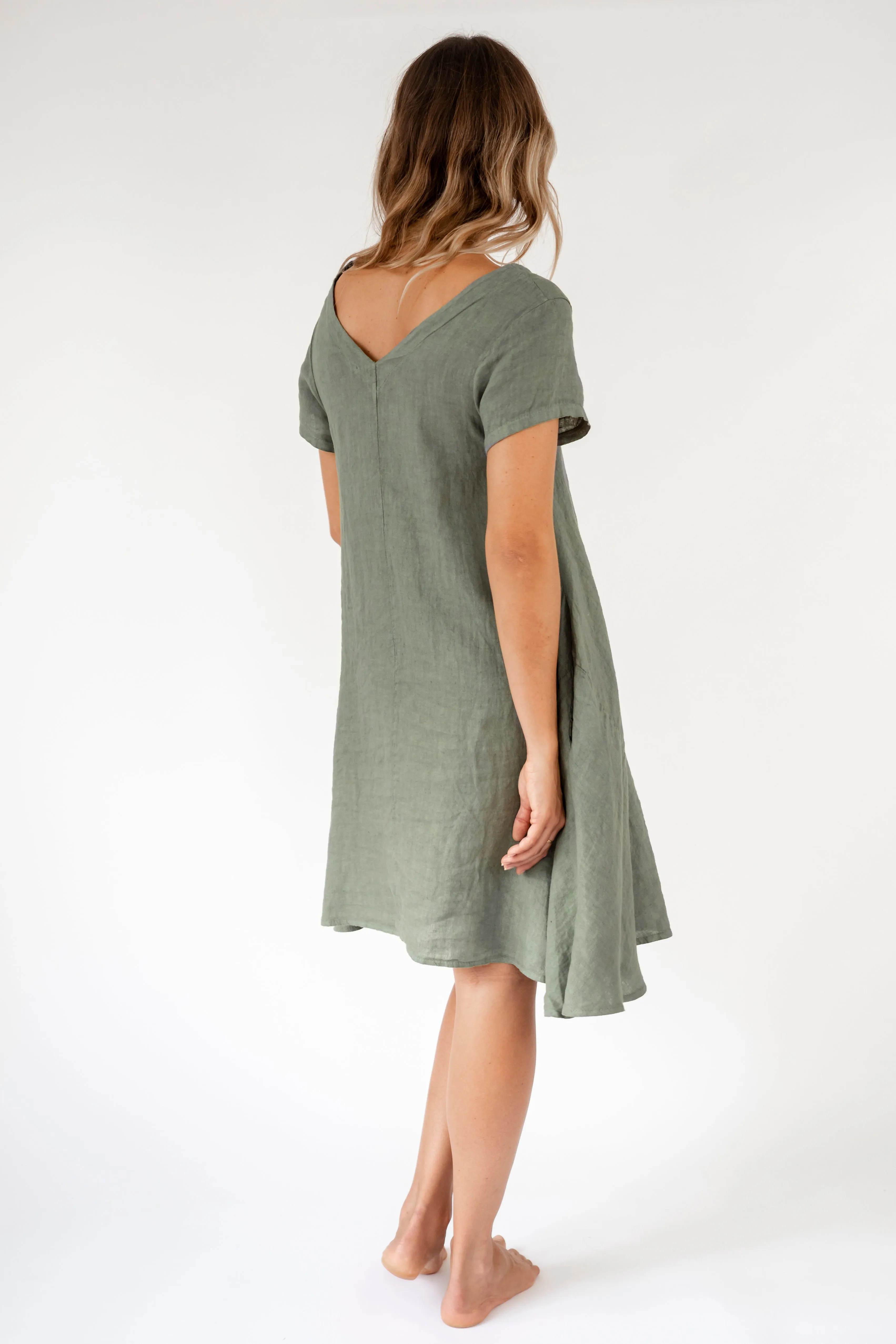 The Holo Linen Dress