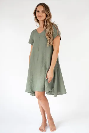 The Holo Linen Dress