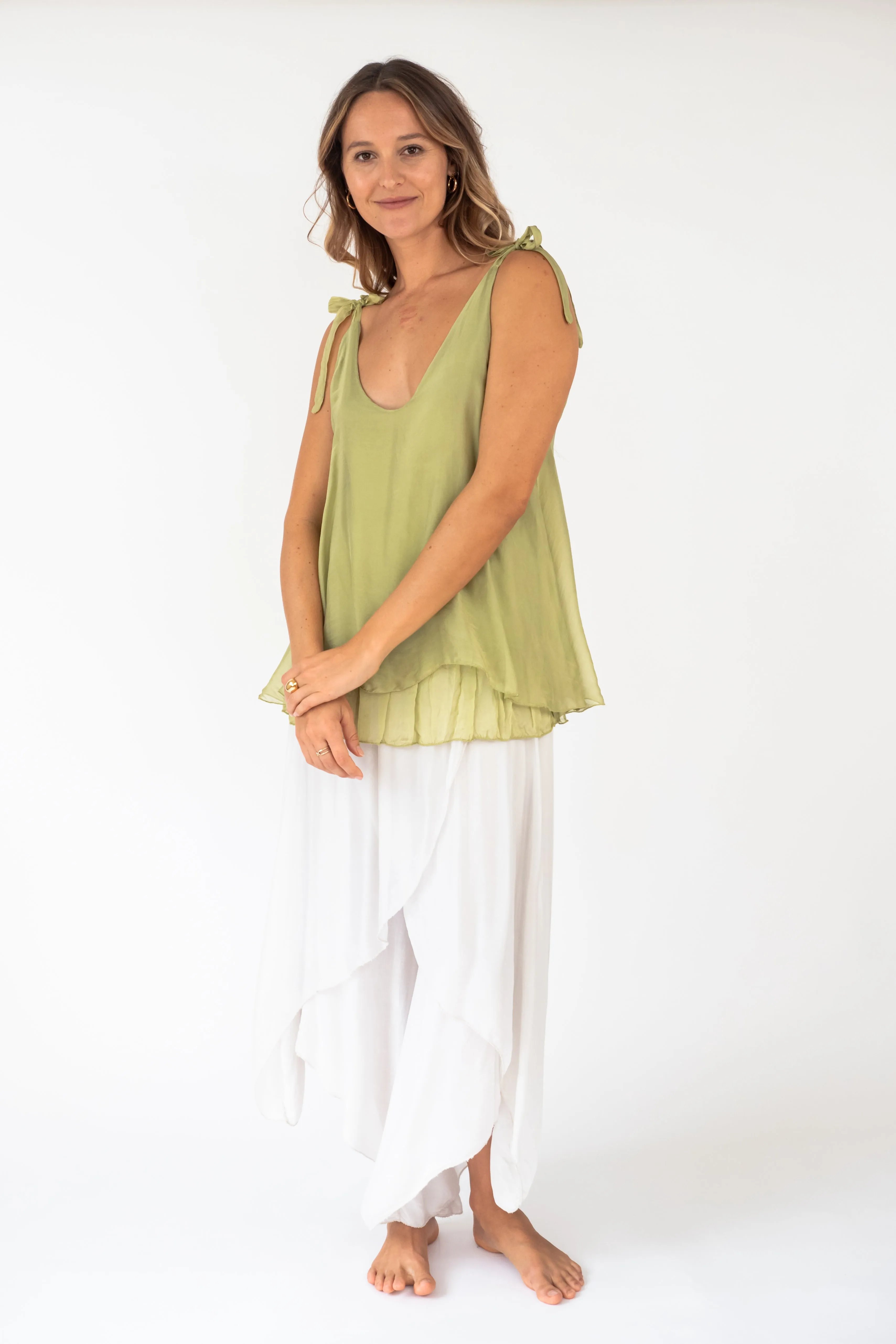 The KAUI Silk Tank Top