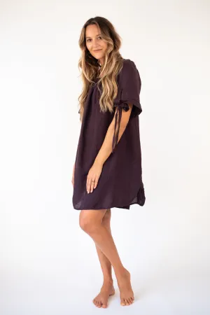 the MANAWA linen short dress