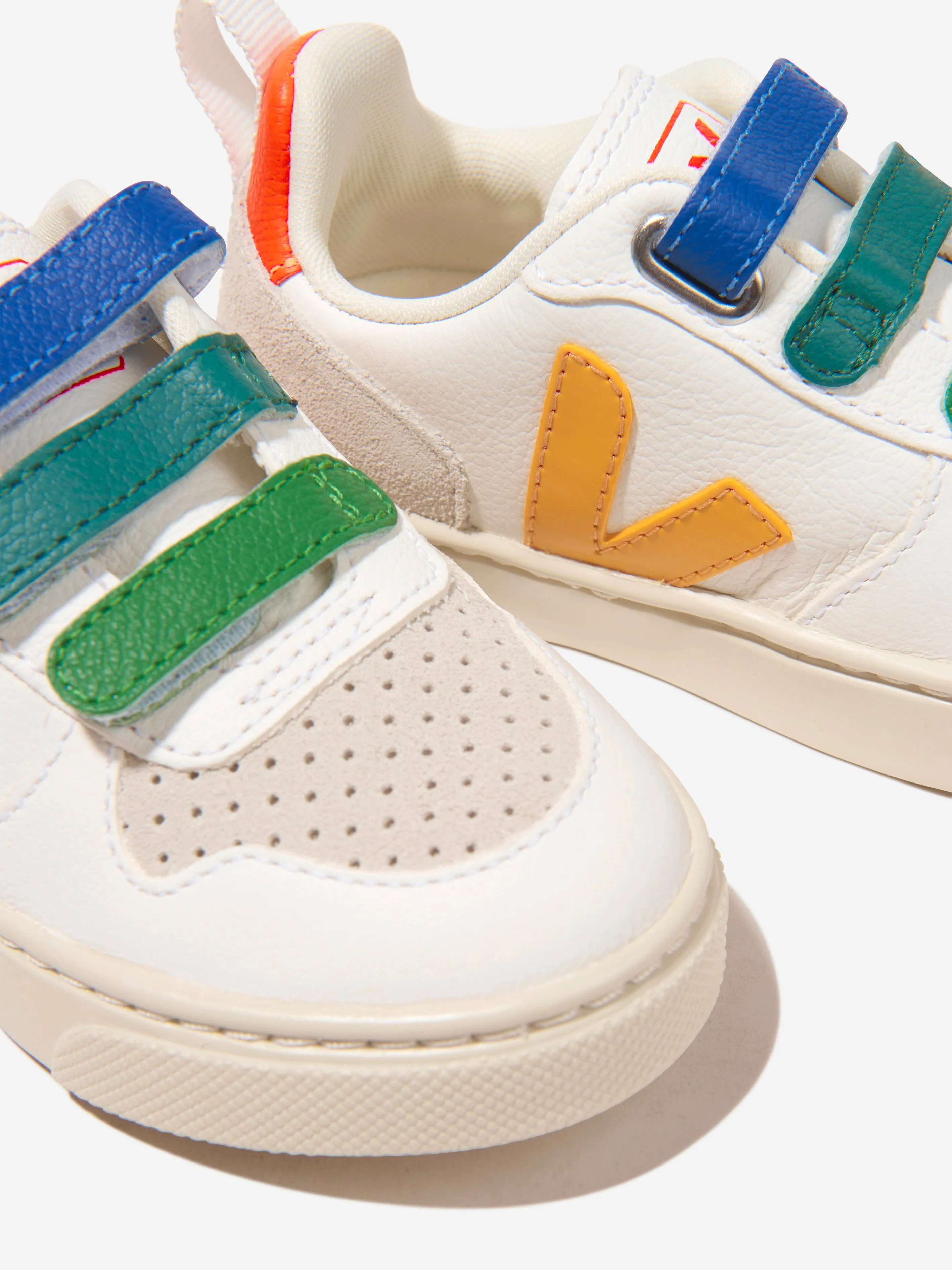 Veja Kids Chromefree Leather V-10 Trainers