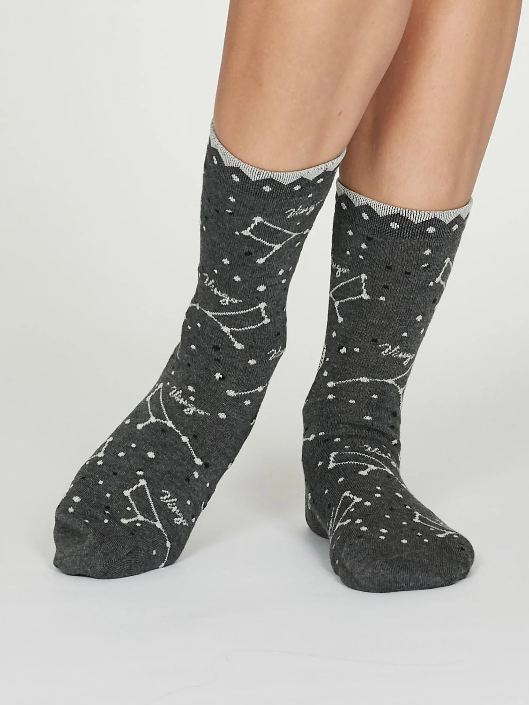 Virgo Zodiac Bamboo Organic Cotton Horoscope Star Sign Socks