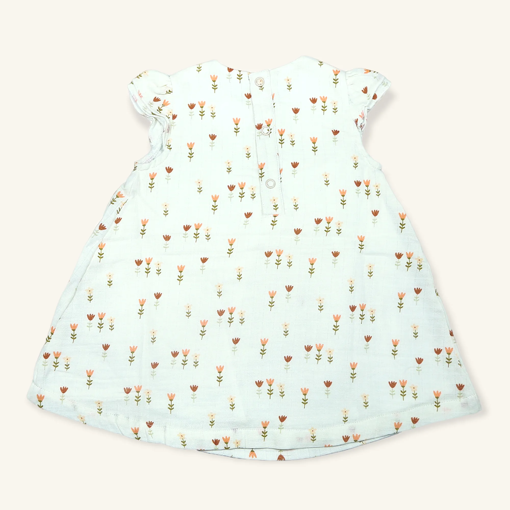 Wildflowers Cap Sleeve Dress Bloomer Set (Organic Muslin)