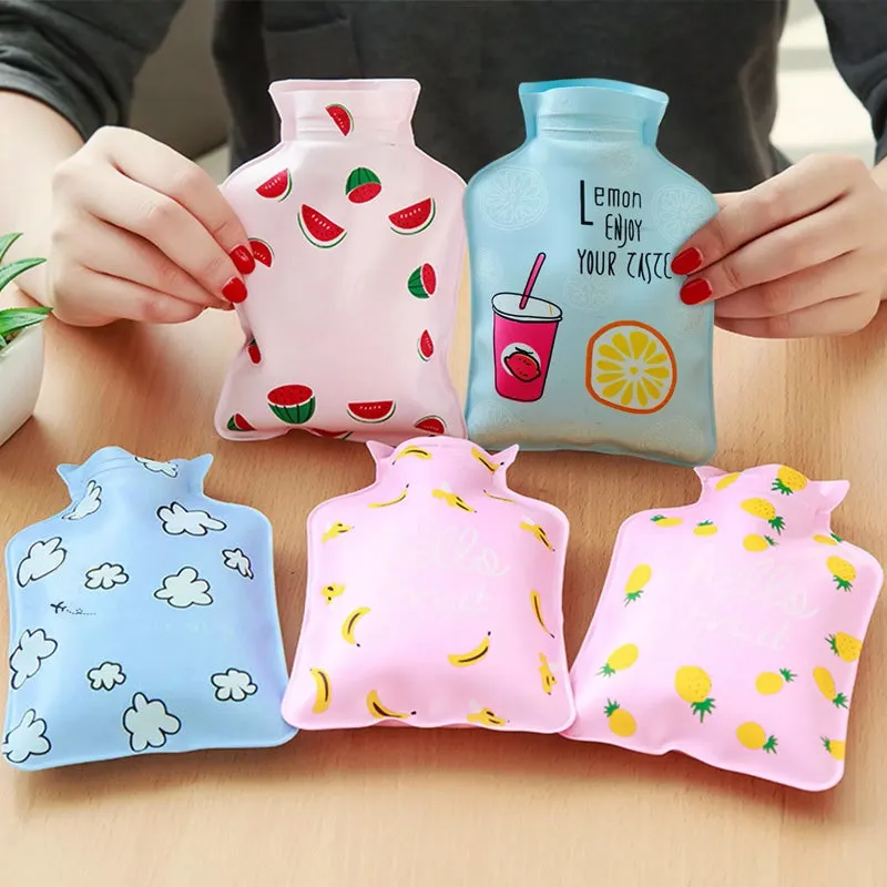 Winter Mini Warm Hot Water Bag Cartoon Pattern