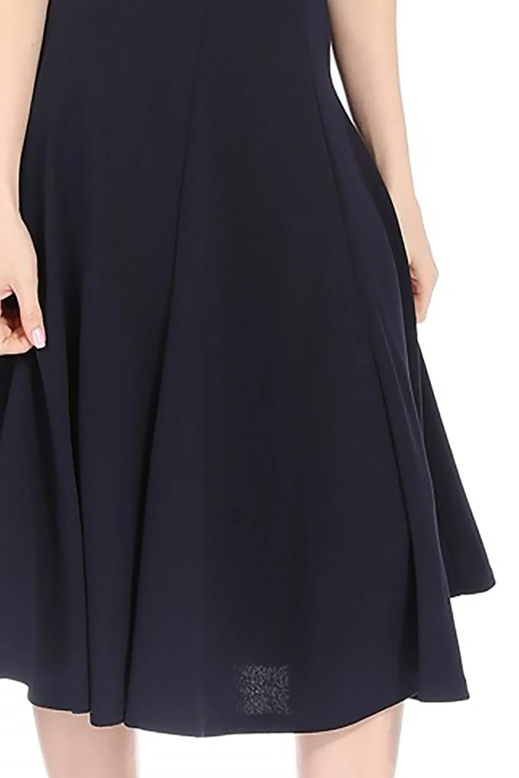 Women's Solid Flared Lightweight Elastic Long Midi A-Line Skirt  Comfortable and Stylish